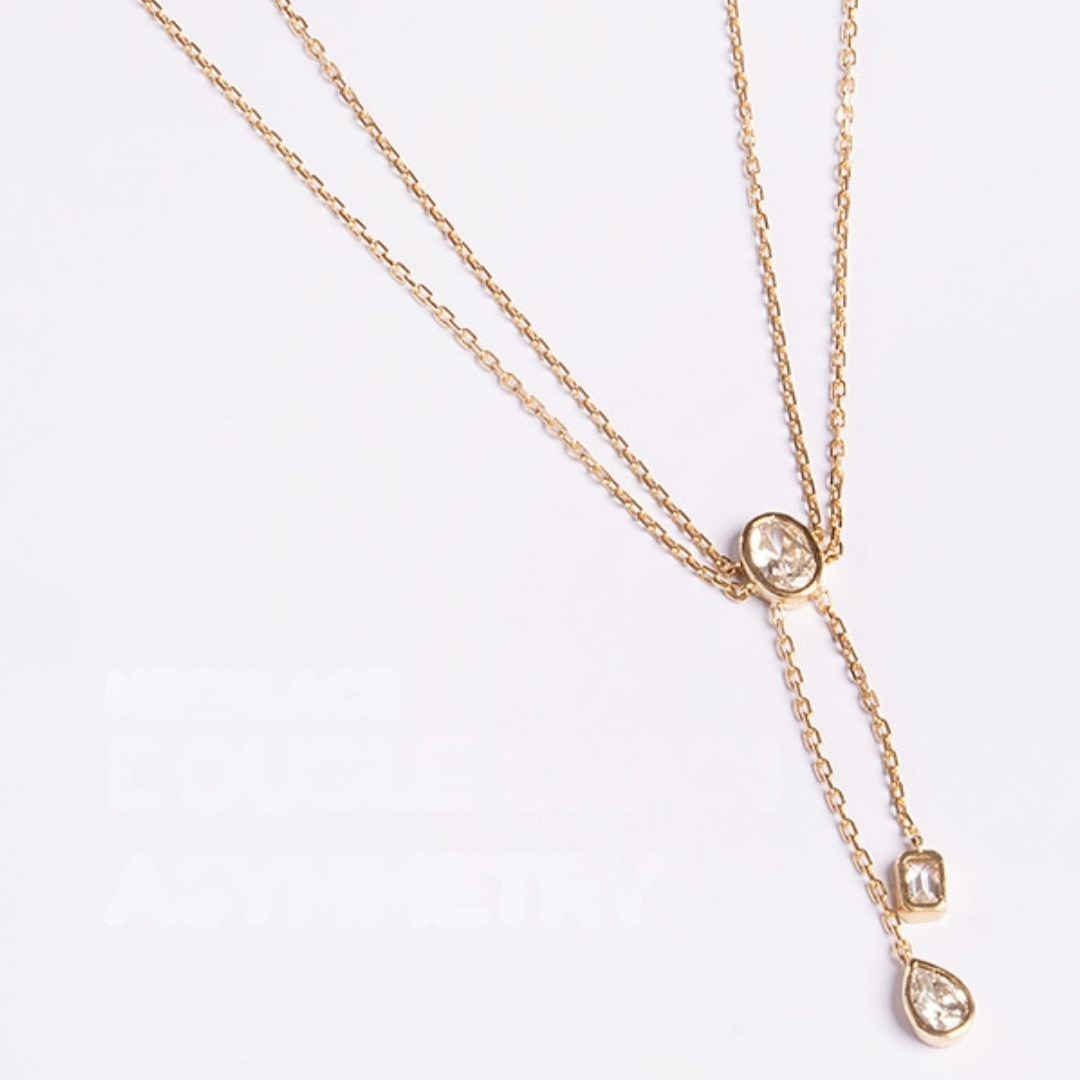 Double Chain  Asymmetry
