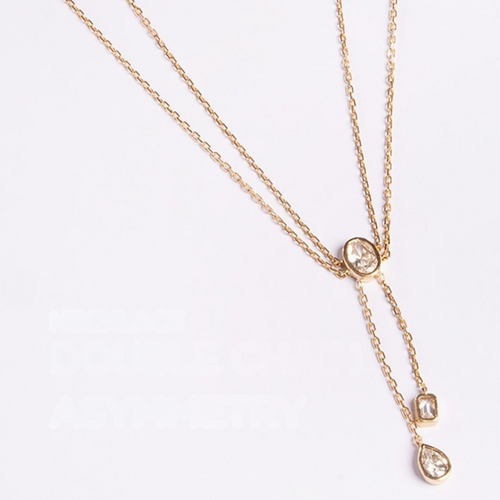 Double Chain  Asymmetry