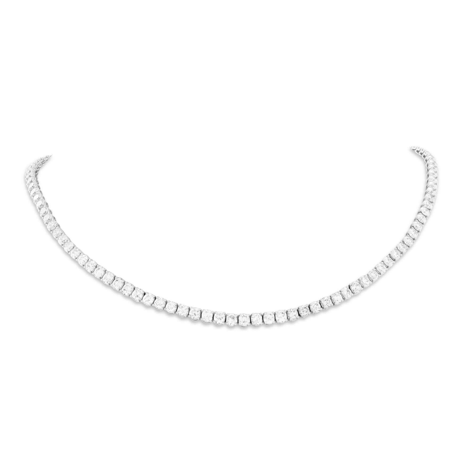 Diamond Line Necklace